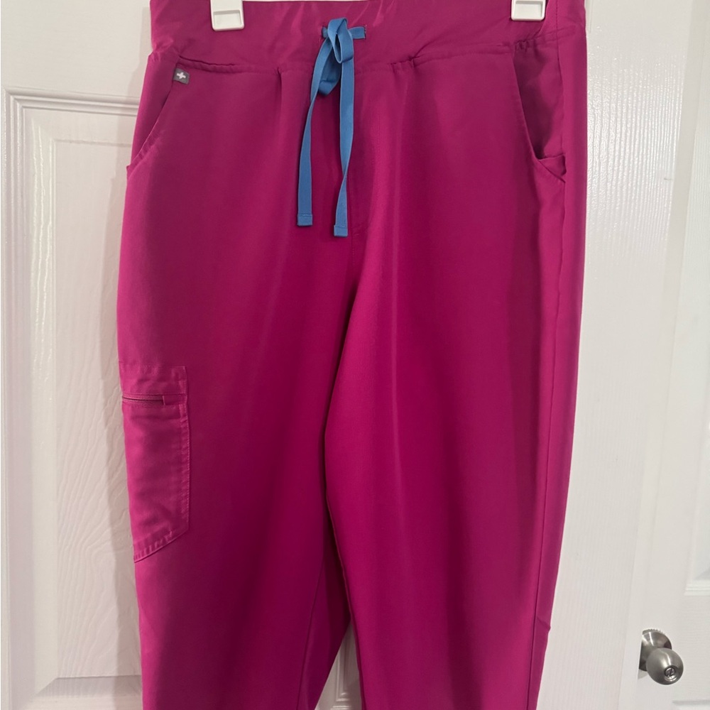 Magenta FIGS Jogger Pants